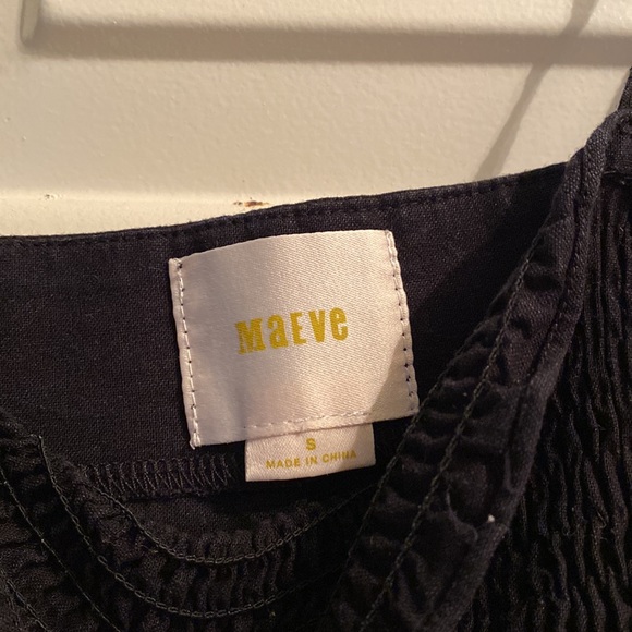 Maeve black scrunched top - Picture 3 of 3